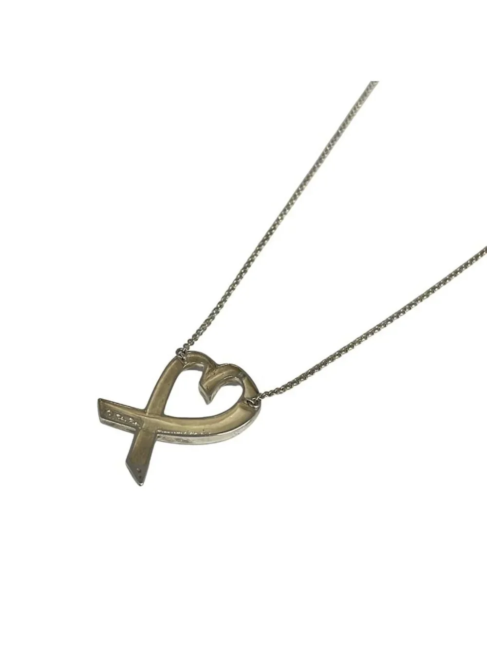 Tiffany & Co Necklace Loving Silver